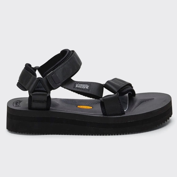 NEW SUICOKE x Vibram Depa V2PO Strappy Flatform Platform Sandals - Picture 6 of 11